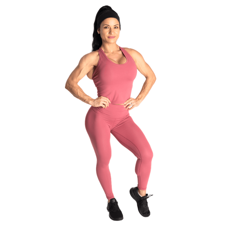 Better Bodies Core Leggings, mørk rosa tights 