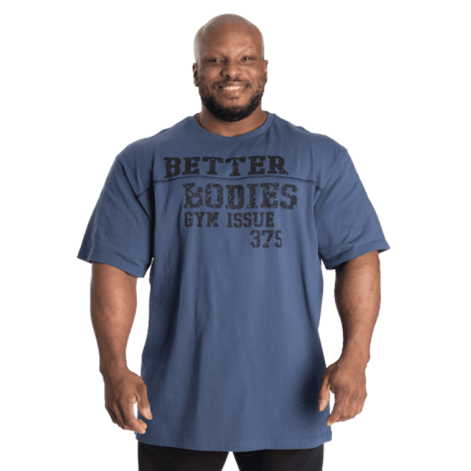 Hovedbilde Better Bodies Union Original Tee, blå t-skjorte 