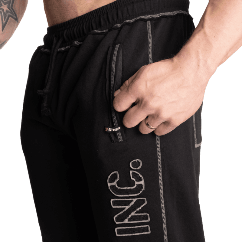 GASP Division Sweatpant, svart treningsbukse