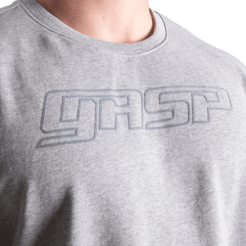 GASP Division Crewneck, grå genser