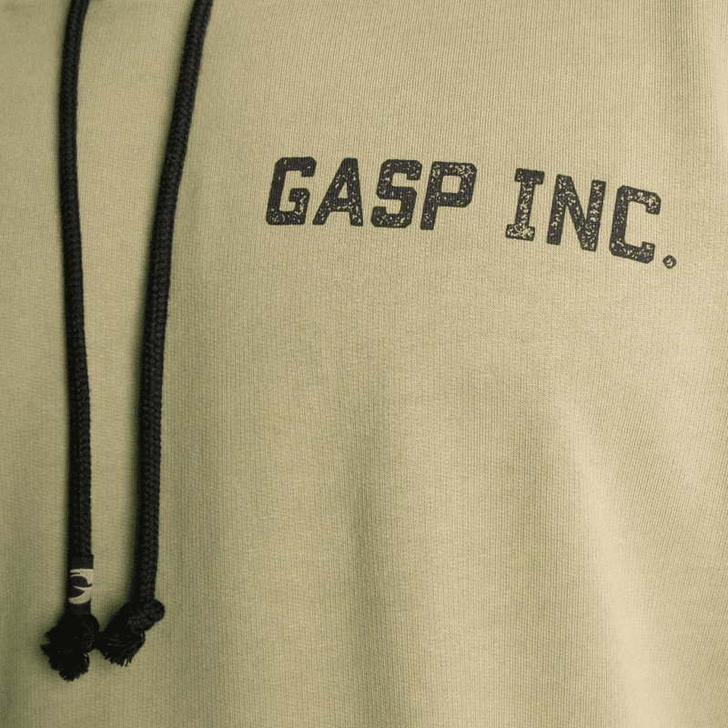 GASP Acid Hoodie, grønn hettegenser