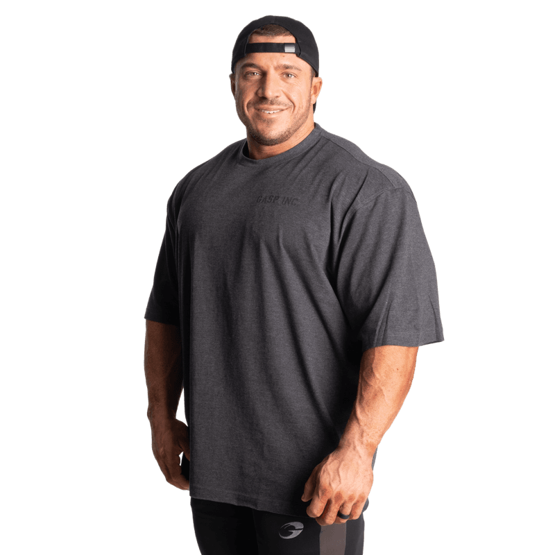 Gasp Division Iron Tee, mørk grå t-skjorte