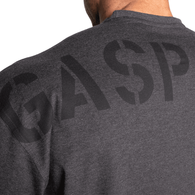 Gasp Division Iron Tee, mørk grå t-skjorte