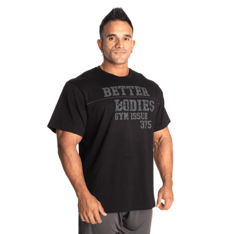 Better Bodies Union Original Tee, svart t-skjorte 