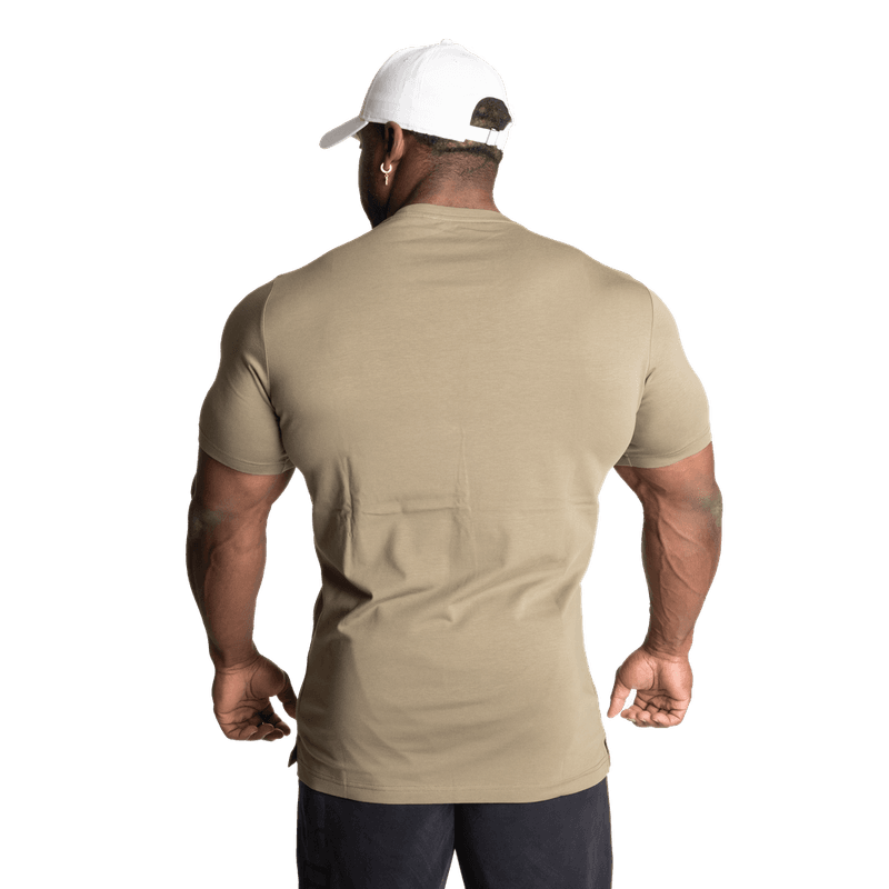 Better Bodies Basic Tapered Tee, grønn/svart t-skjorte