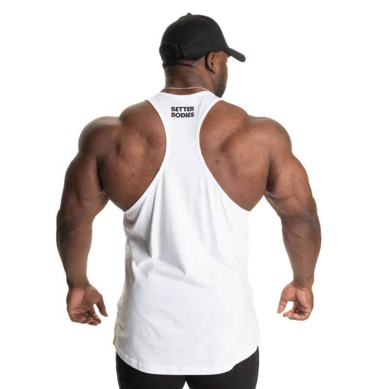 Better Bodies Essential T-back V2, hvit singlet