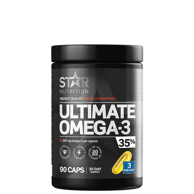 Hovedbilde Star Nutrition Ultimate Omega-3. 35% 1000mg - 90 ...