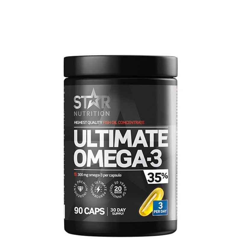 Star Nutrition Ultimate Omega-3. 35% 1000mg - 90 caps