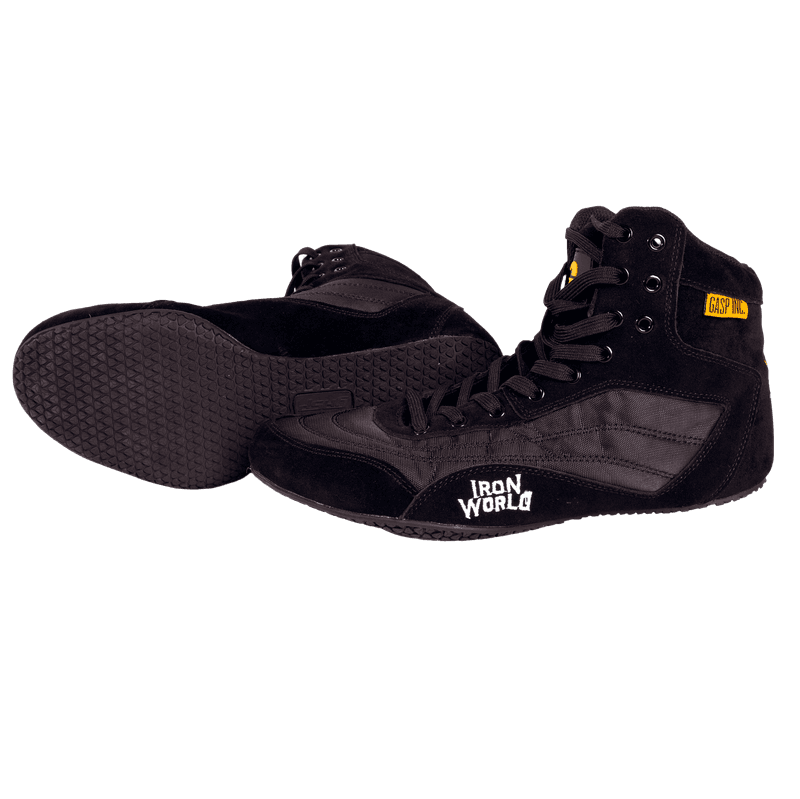 Gasp Zeus Thunderbolt, svart treningssko