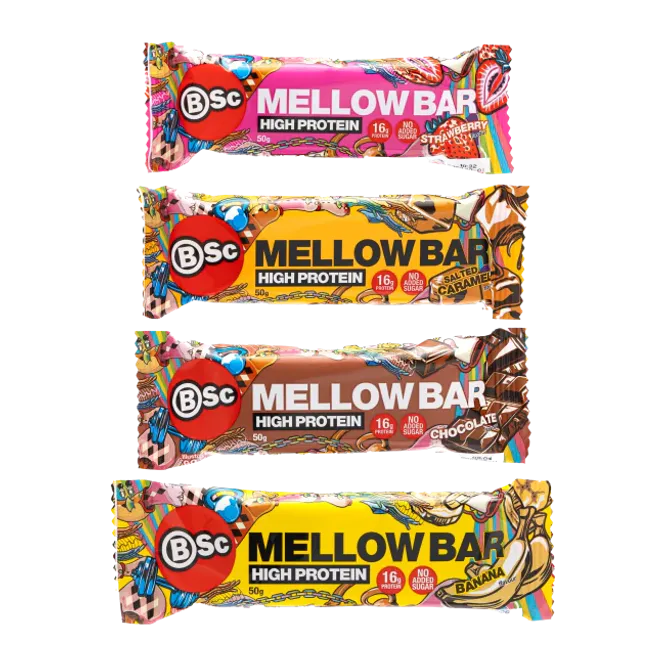 Hovedbilde BSC Mellow Bar 50g Proteinbar