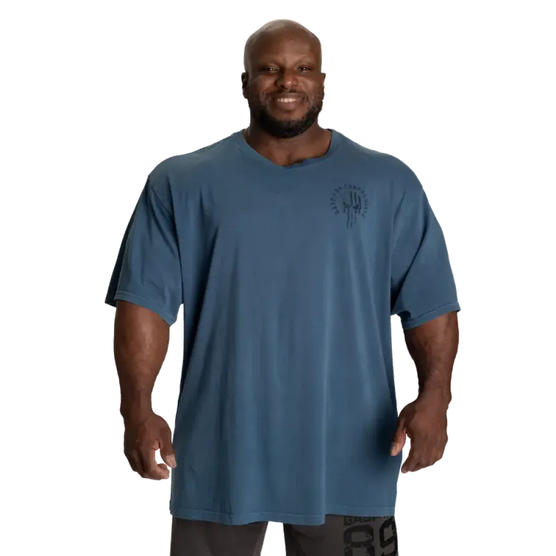 Gasp 89 Original Tee, vasket blå t-skjorte