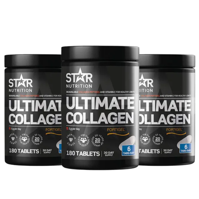 Hovedbilde 3 x Ultimate Collagen, 180 tabletter