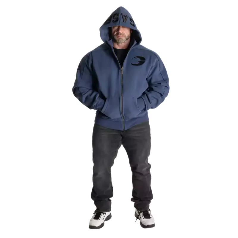 Gasp Pro Gasp Hood, blå jakke med hette