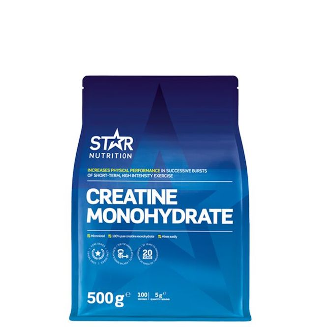 Hovedbilde Star Nutrition Creatine Monohydrat 500 g, kreatin