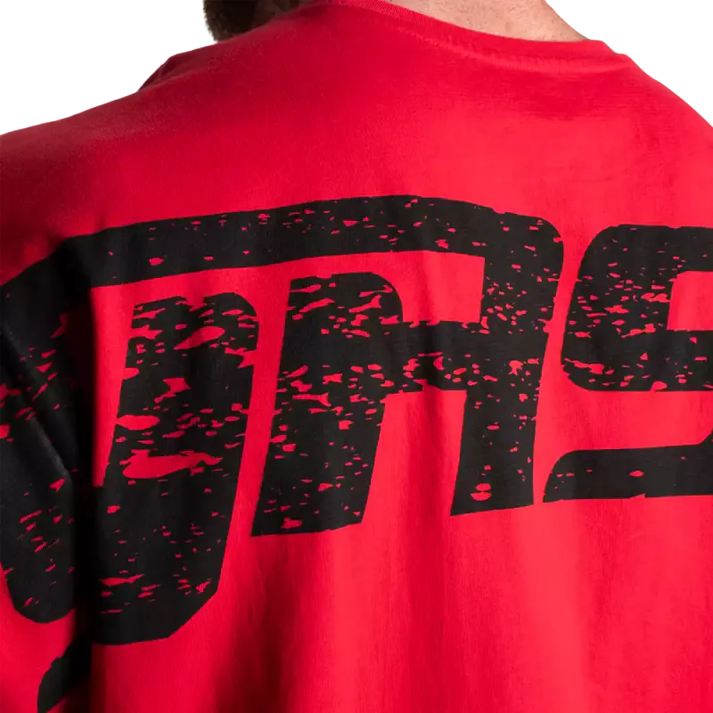 Gasp Iron Tee, rød t-skjorte