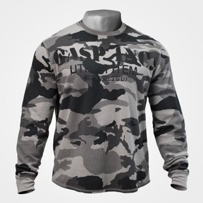 Hovedbilde GASP Thermal Gym Sweater, tactical camo genser