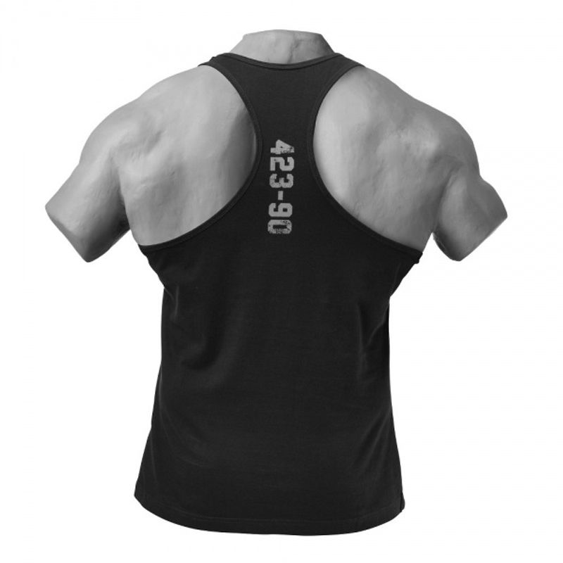 Gasp Throwback Tank, svart singlet