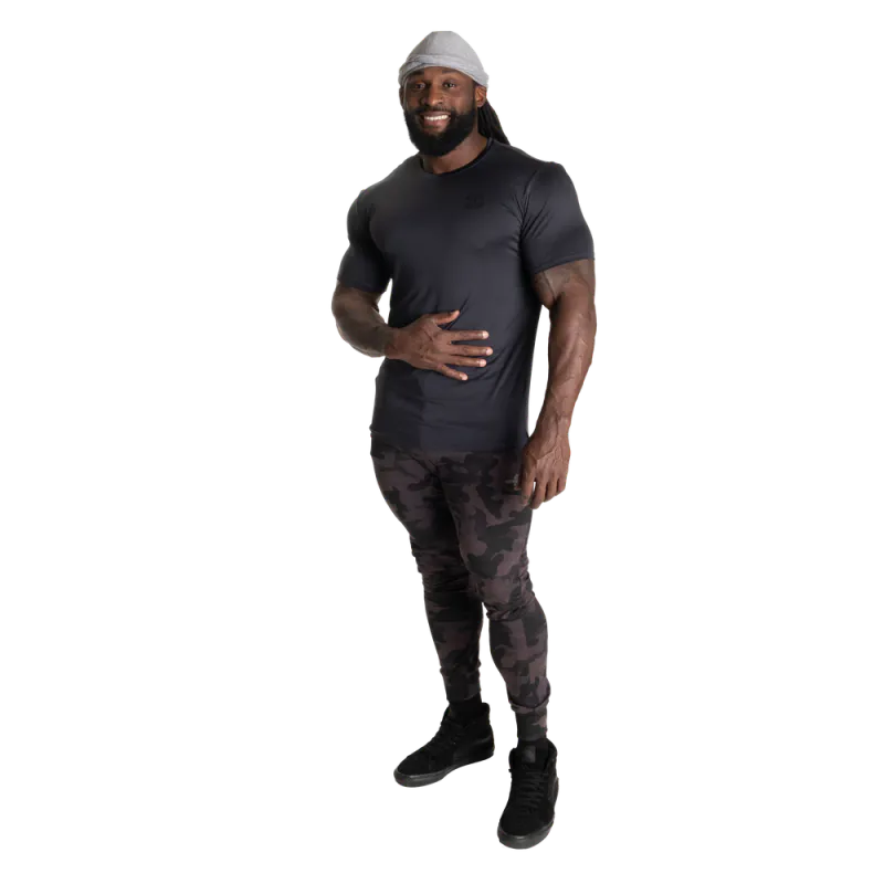 Better Bodies Tapered Joggers V2, mørk camo treningsbukse 