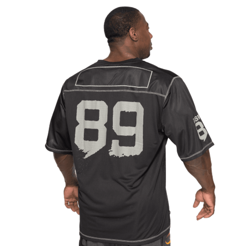 GASP No1 Football Tee, svart t-skjorte