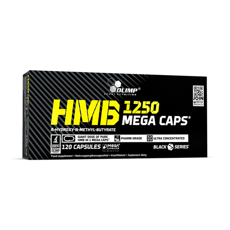 Olimp HMB Mega Caps, 120 kapsler, aminosyrer