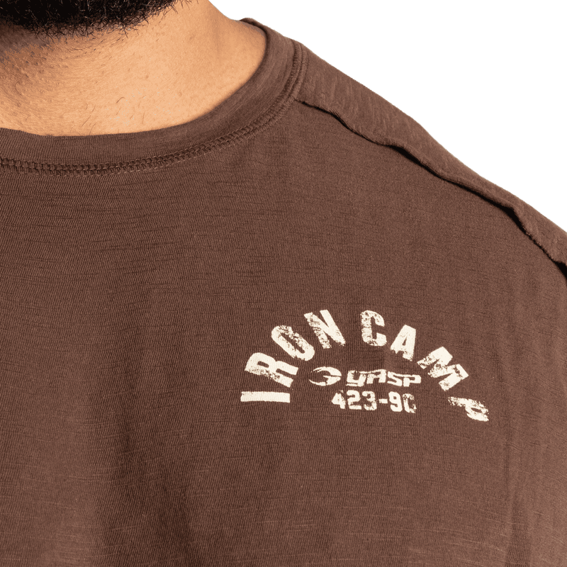 Gasp Throwback LS Tee, timber genser