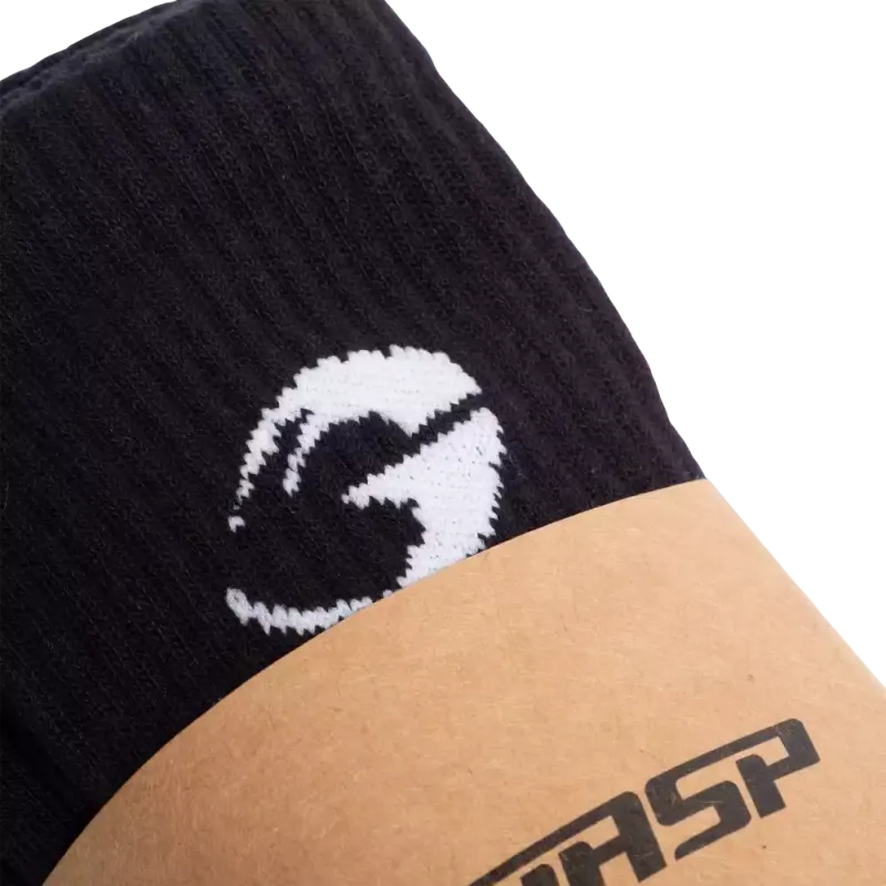 Gasp Crew Socks 3 pk, svarte sokker