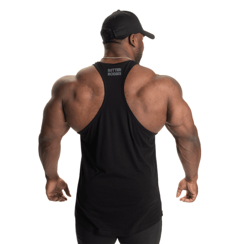 Better Bodies Essential T-back V2, svart singlet