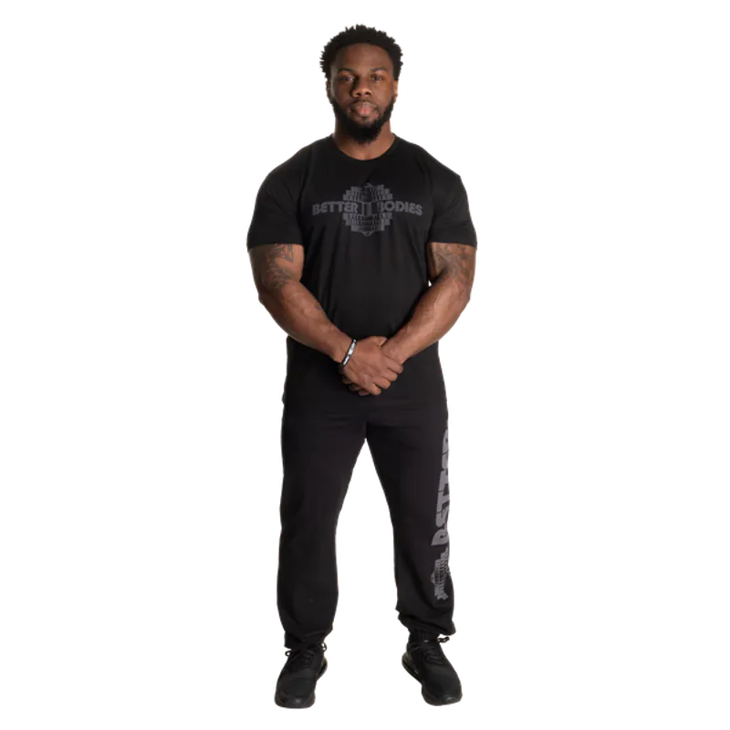 Better Bodies Destination Standard Tee, svart t-skjorte