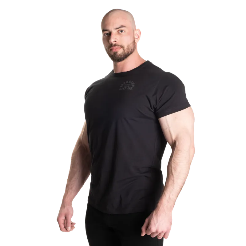 Gasp Throwback Tee V2, svart t-skjorte