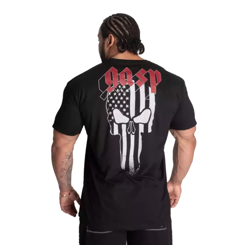 Gasp Skull Standard Tee, svart t-skjorte