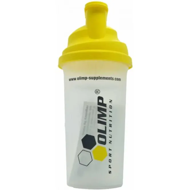 Hovedbilde Olimp Shaker 700 ml, transparent/gul