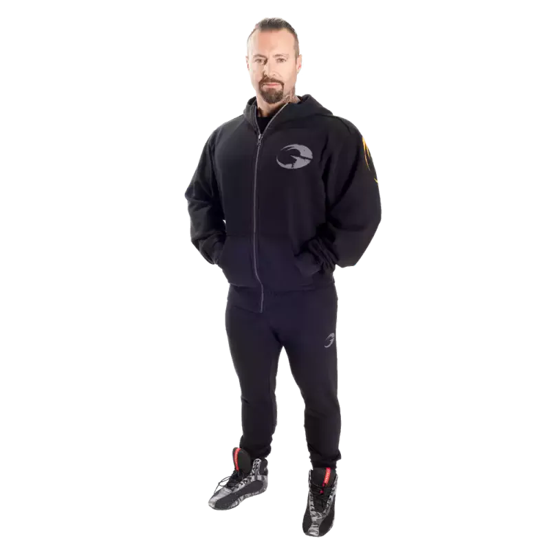 Gasp Original Hood, svart hettejakke