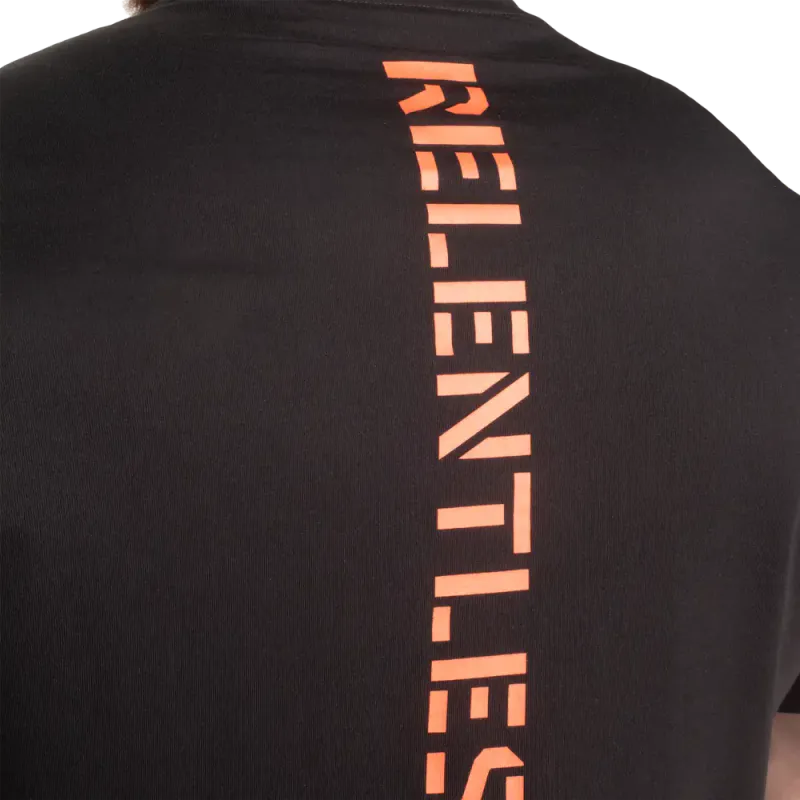 Gasp Relentless One, svart/oransje t-skjorte