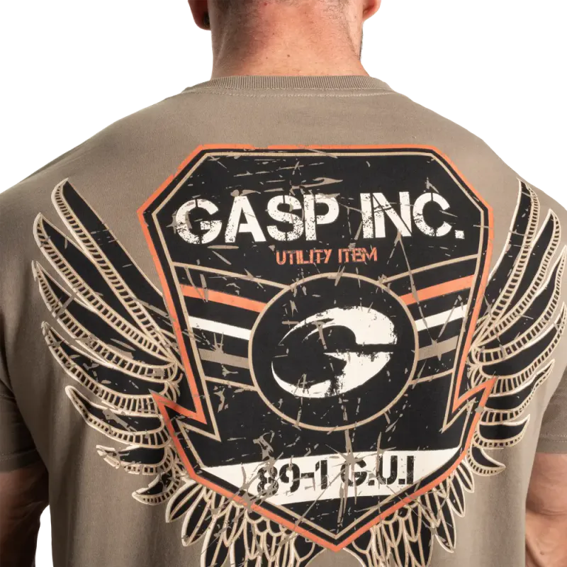 Gasp Utility Street Tee, grønn t-skjorte