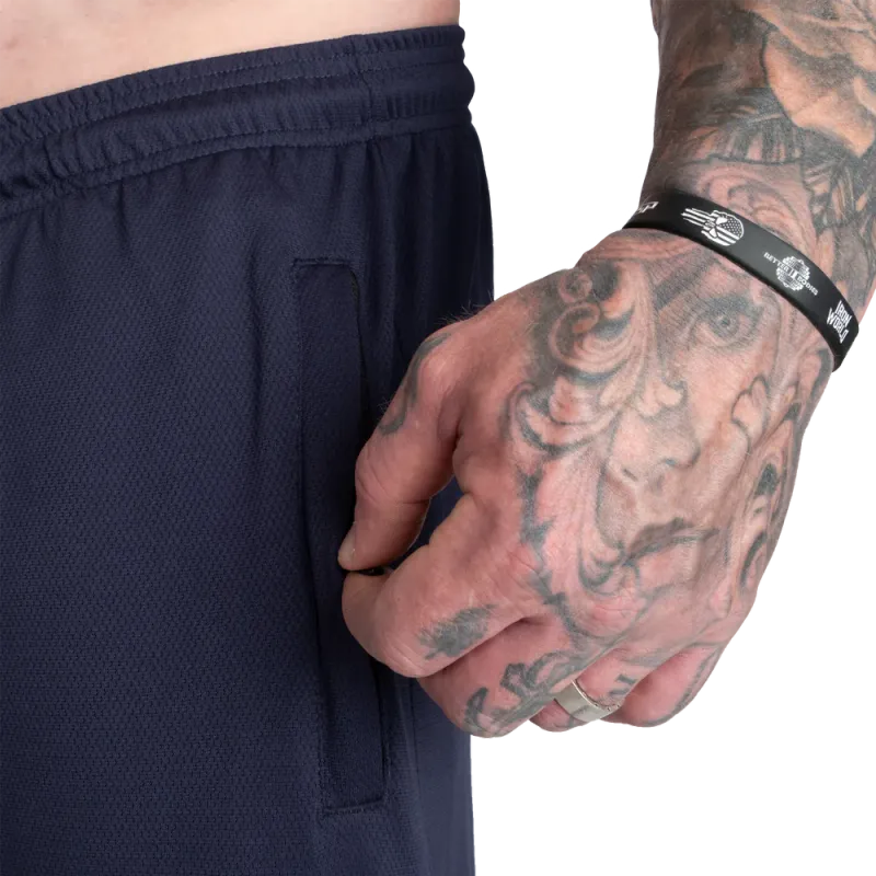 Gasp Old School Baggy Mesh Pant, mørk blå treningsbukse