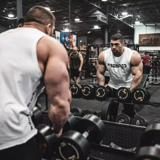 Hovedbilde Gasp Vintage Tank, hvit singlet