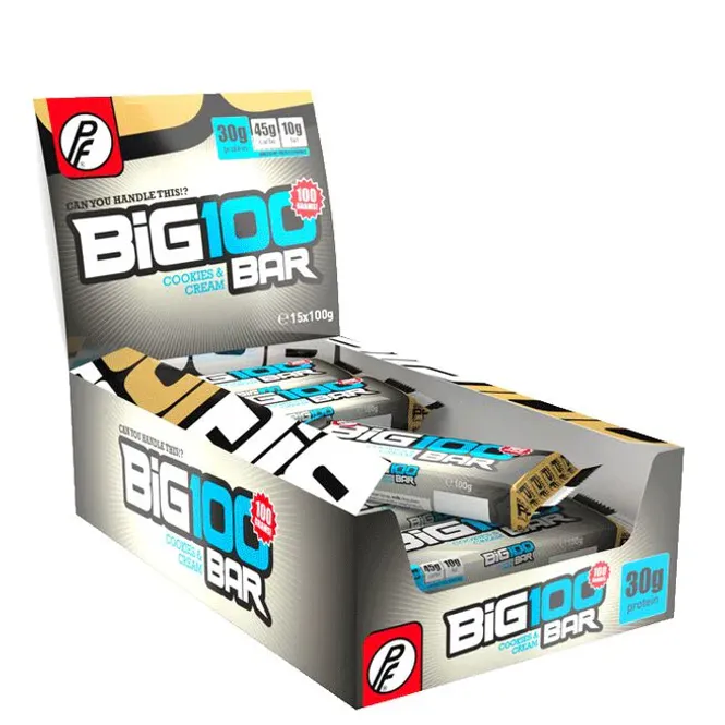 Hovedbilde Big 100 Cookies & Cream Proteinbar 1 stk x 100g 
