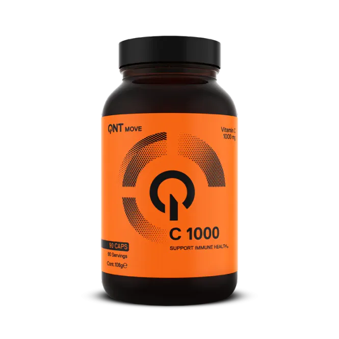 Hovedbilde QNT Vitamin C 1000 mg, 90 kapsler C-vitamin