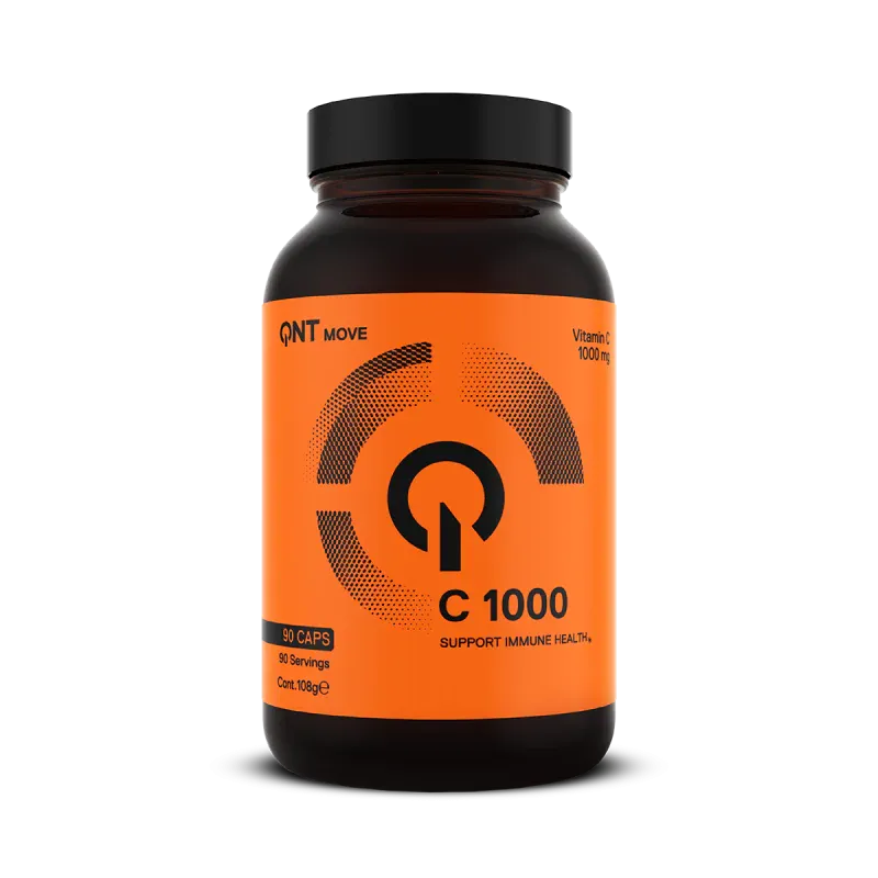 QNT Vitamin C 1000 mg, 90 kapsler C-vitamin