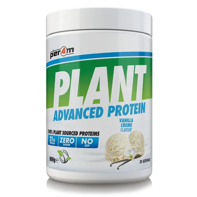 Hovedbilde Per4M Plant Protein 900 g, planteprotein