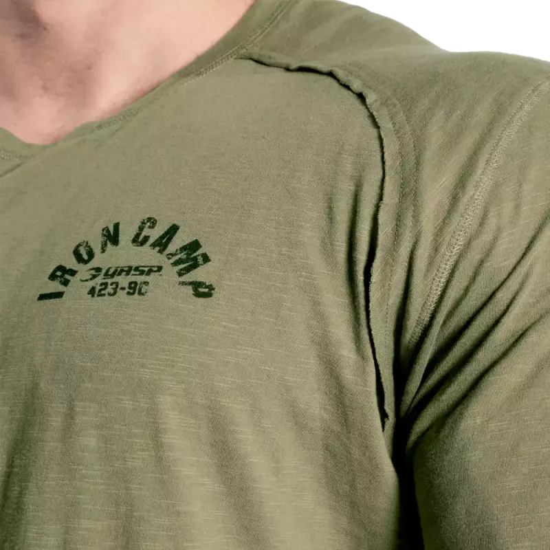 GASP Throwback LS Tee, grønn genser