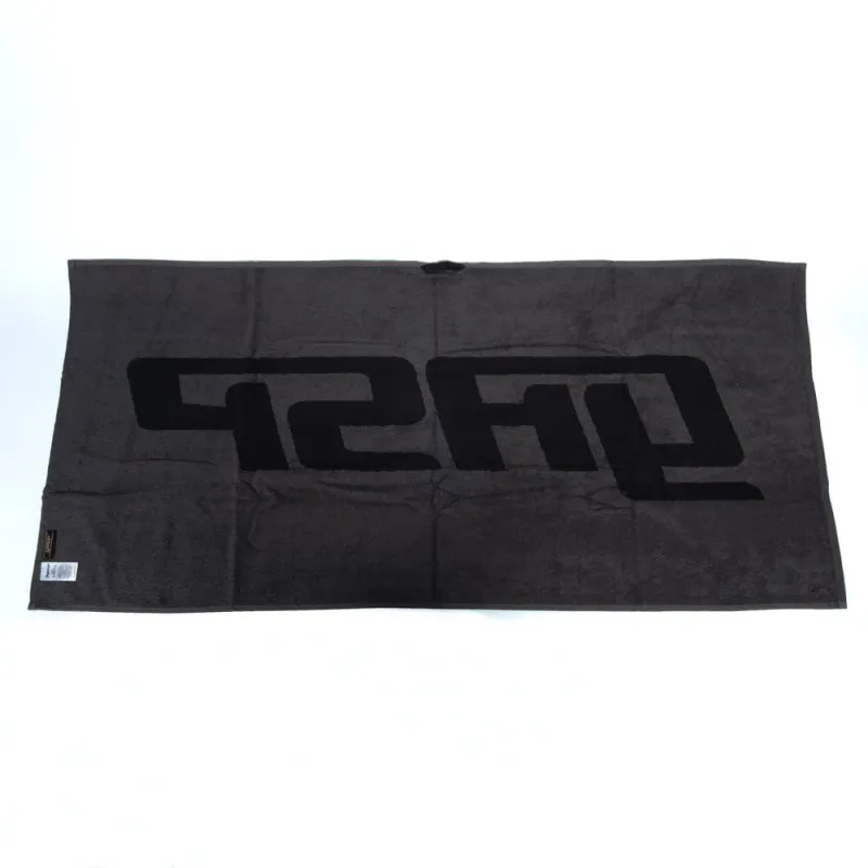 Gasp Towel, svart/grå håndkle