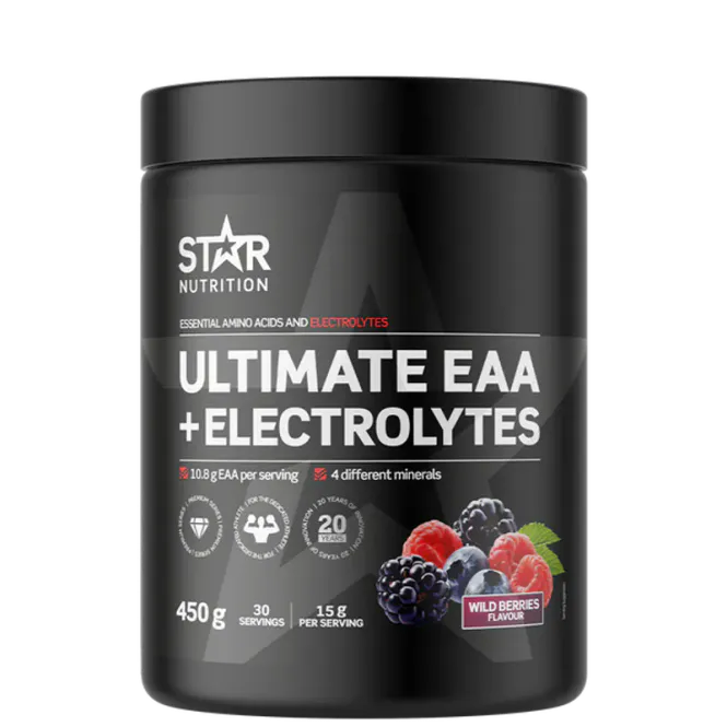 Hovedbilde 3 x 	Star Ultimate EAA + Electrolytes 450 gram, ...