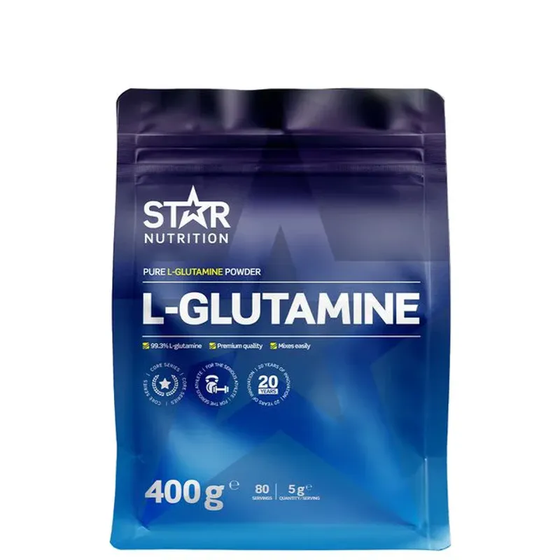Star Nutrition L-glutamine 400 g, aminosyre