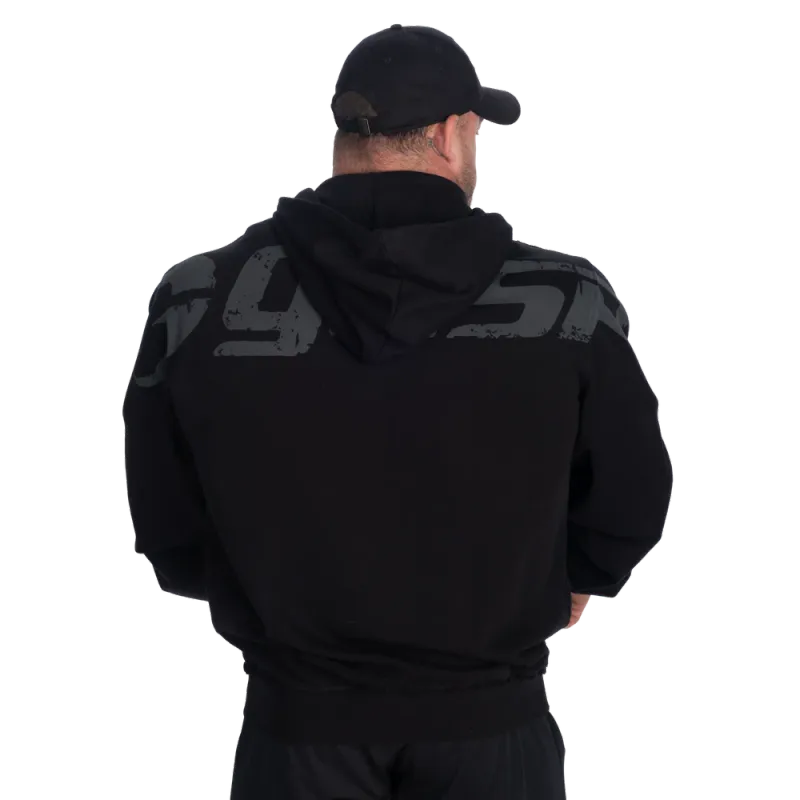 Gasp Original Hoodie, svart/grå hettejakke