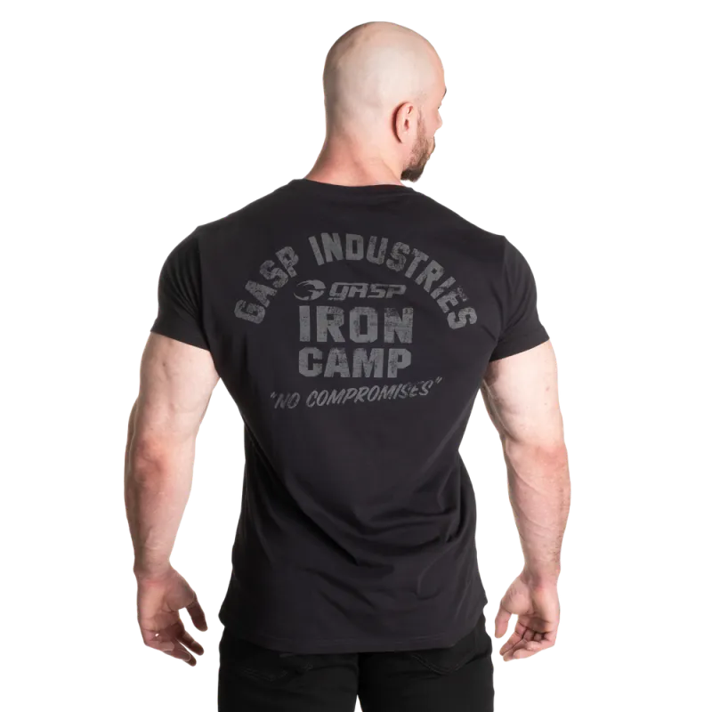 Gasp Throwback Tee V2, svart t-skjorte