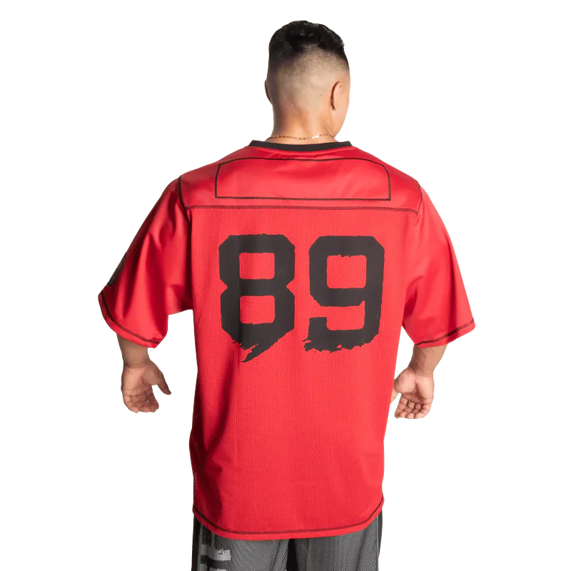 Gasp No1 Football Tee, rød t-skjorte