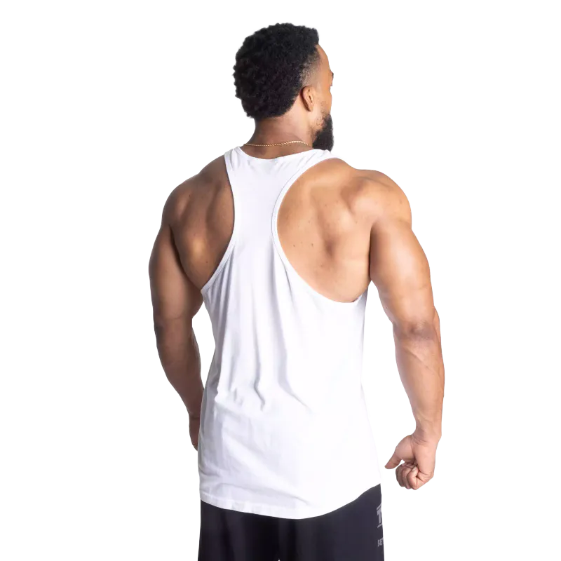 Better Bodies Logo Essential T-back, hvit singlet