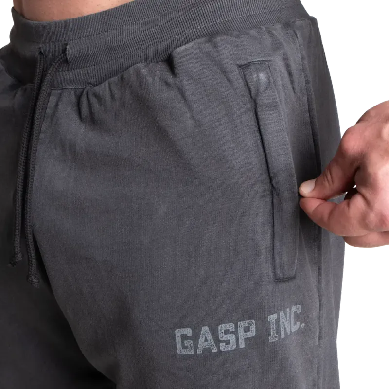 GASP Acid Sweatpant, svart treningsbukse