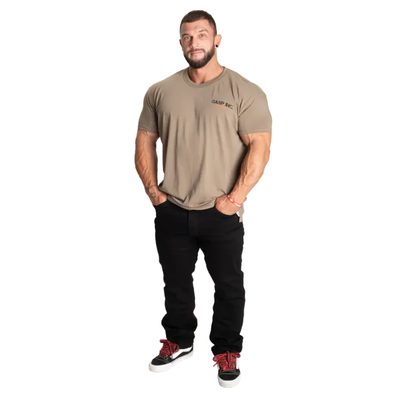 Gasp Utility Street Tee, grønn t-skjorte
